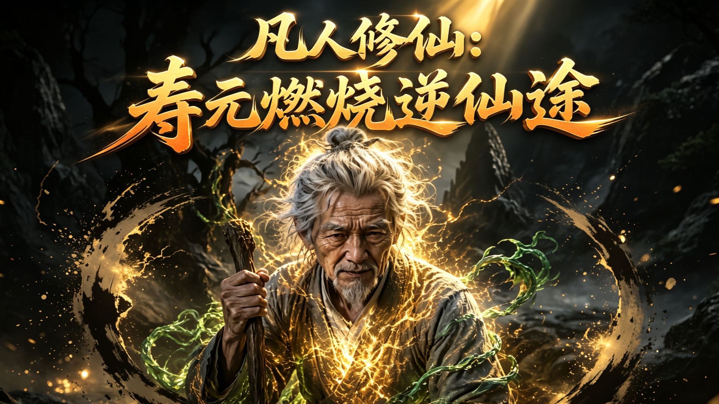 1-4季~凡人修仙：寿元燃烧逆仙途，八十岁炼气老头，绝境解锁寿元燃烧系统！！！