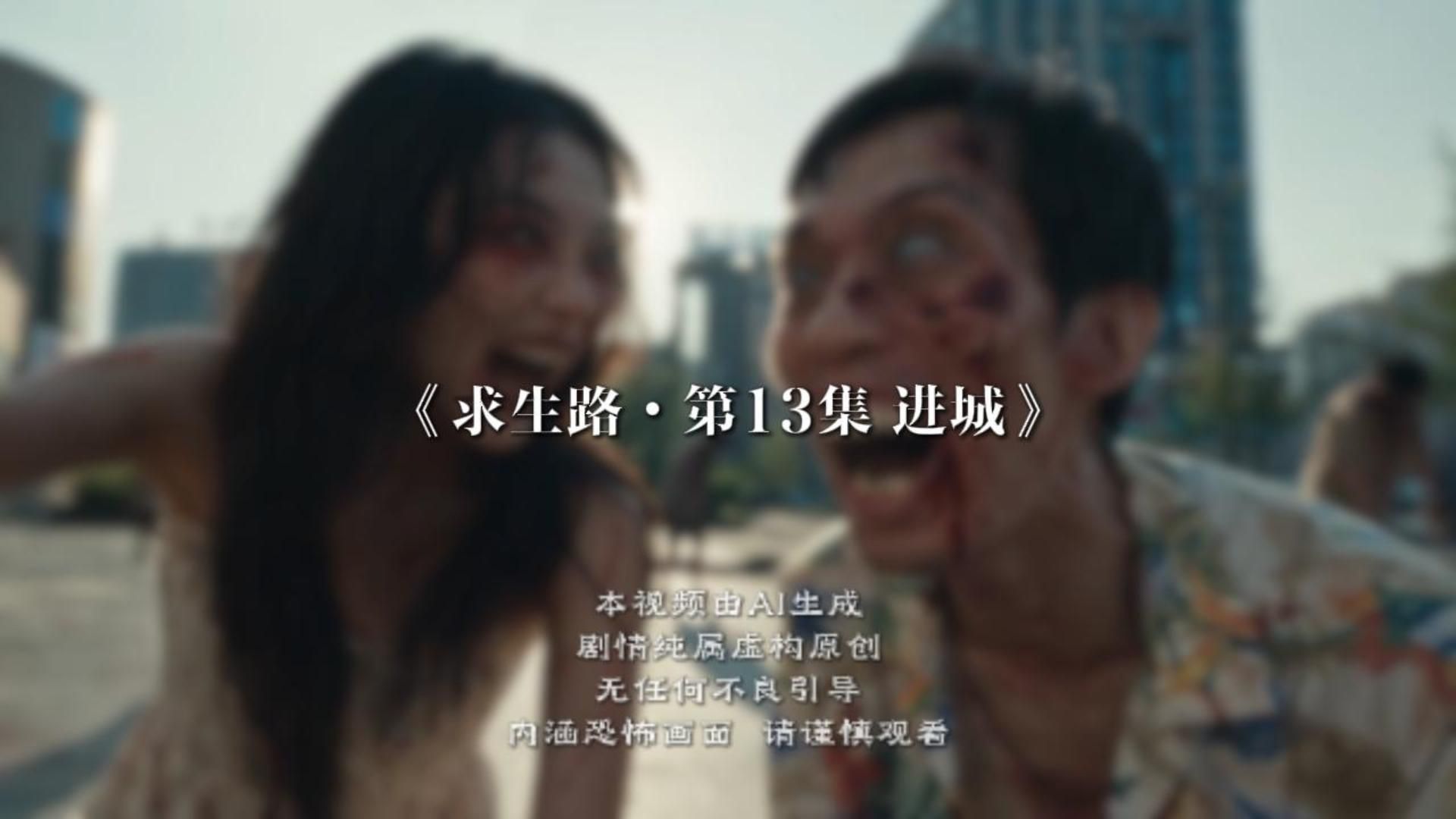 求生路》第13集 这些人疯了，城里的景象让人毛骨悚然......