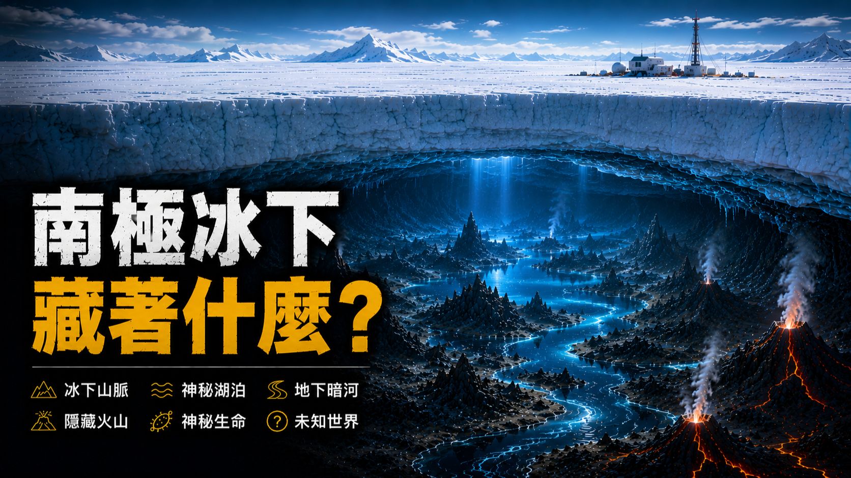 为什么南极是人类最后的禁区？南极冰层之下藏着什么？
