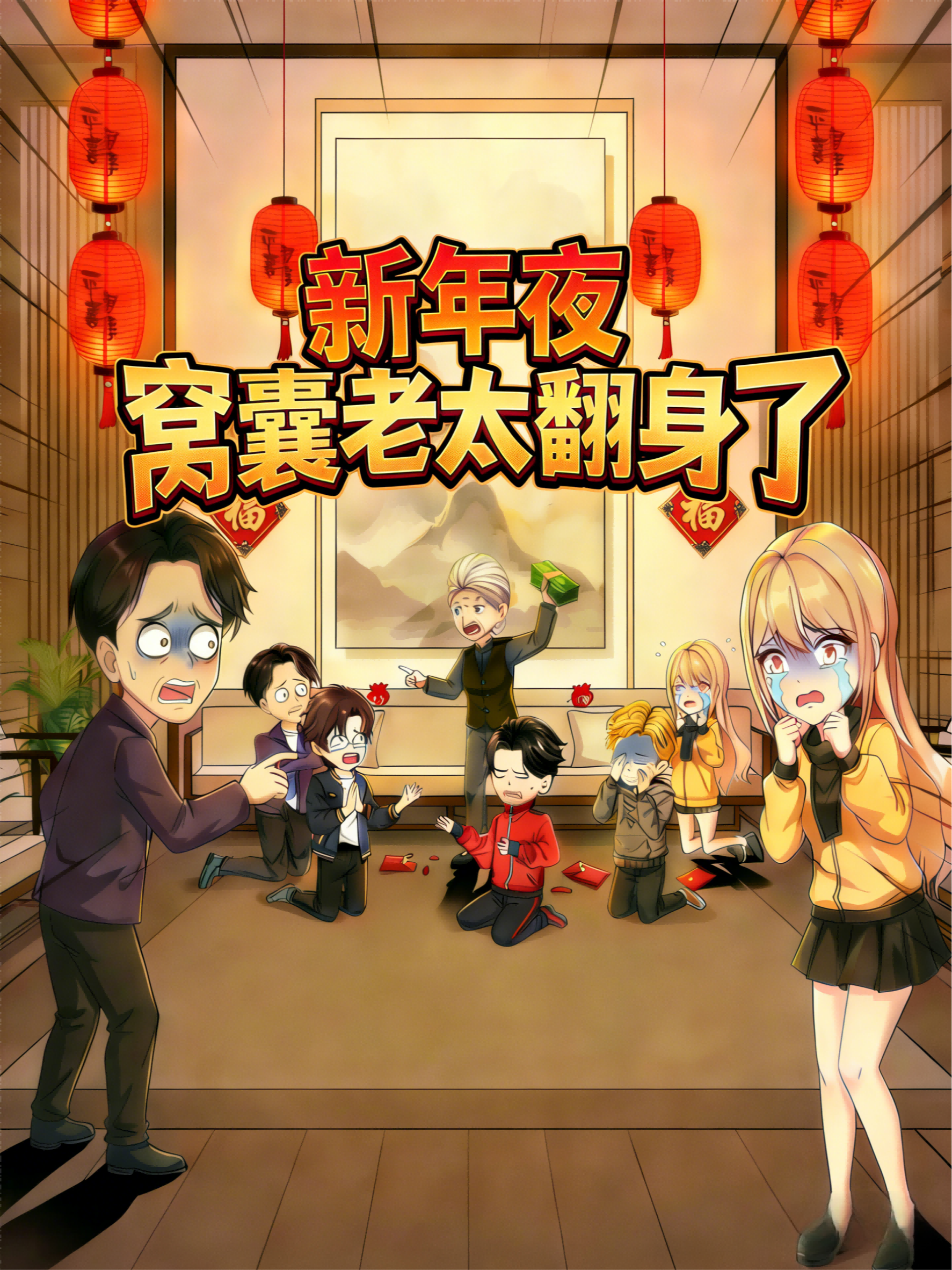 新年夜窝囊老太翻身了
