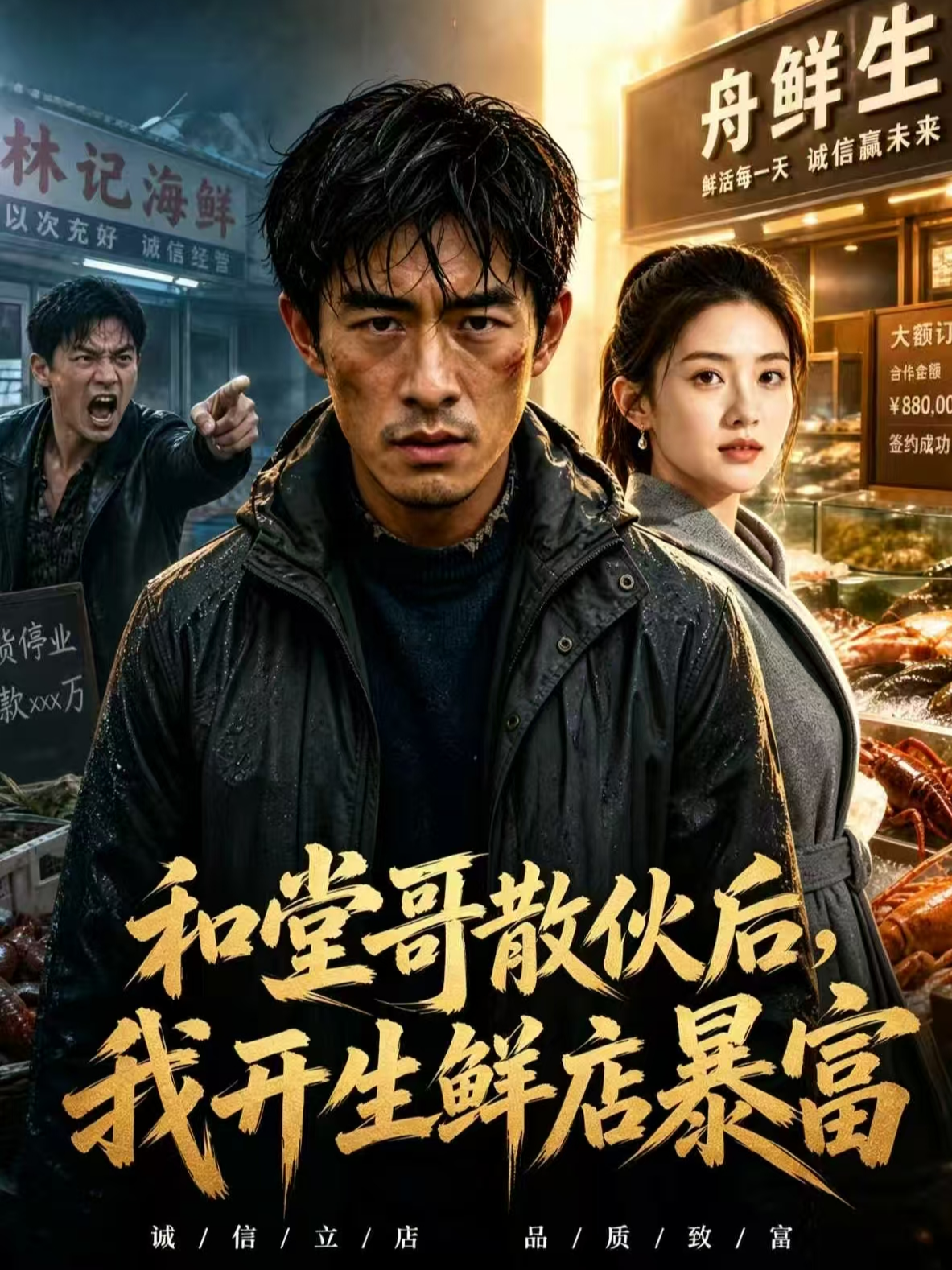 和堂哥散伙后，我开生鲜店暴富