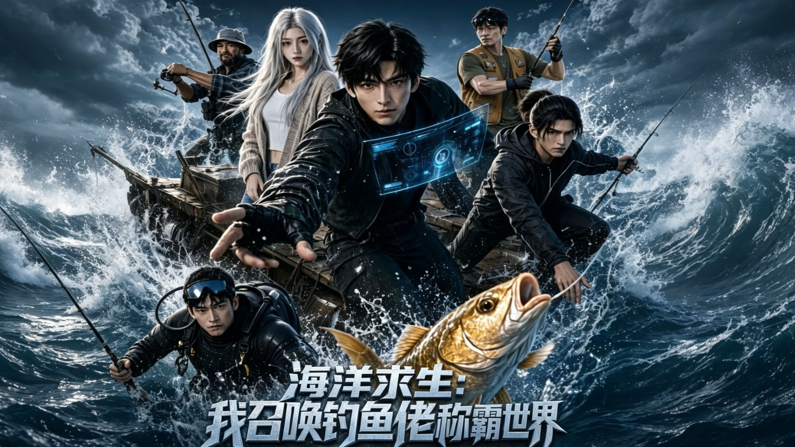 1-3季～海洋求生：我召唤钓鱼佬称霸世界！！！