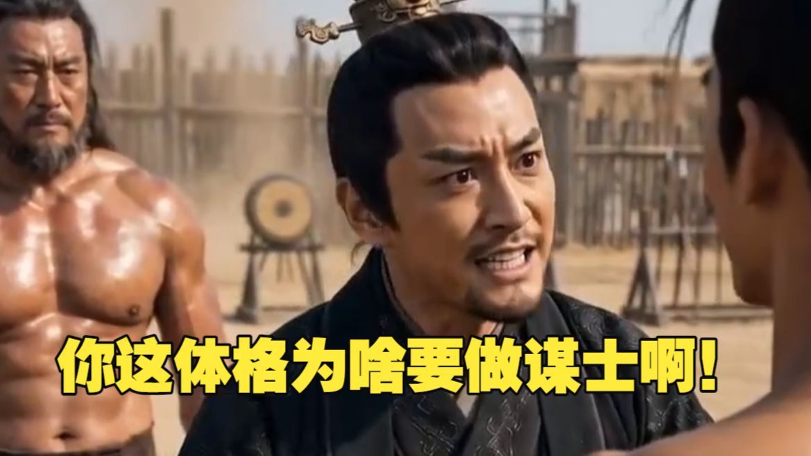 我宣布这是今年AI短剧最搞笑的本！简直梗上长了个剧，鬼知道我笑了有多久~#打不爆吕布的谋士算什么穿越者啊