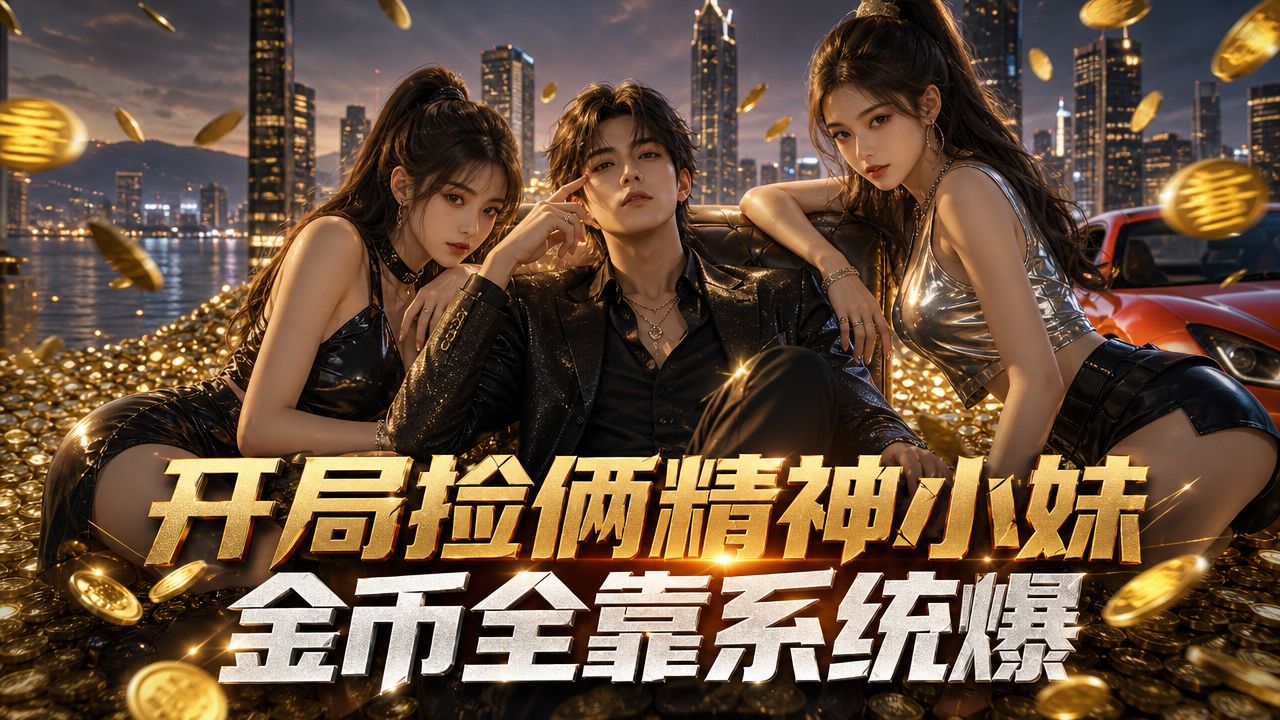 【加长版】开局捡俩精神小妹，金币全靠系统爆
