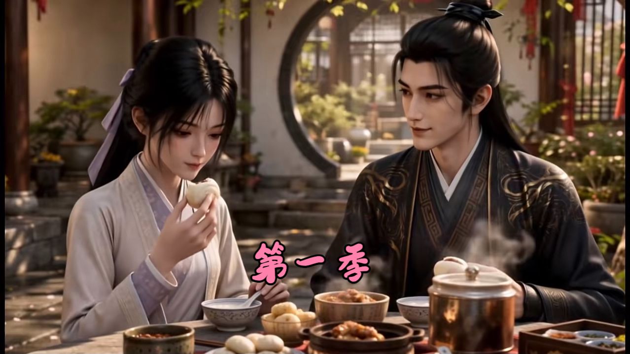 【第一季】意外穿成古代小城一家临水食肆老板的女儿，为了挽救父亲食铺，她拾起铁勺从一碗阳春面一碗鱼片粥开始，不断推出美味吃食，一家人齐