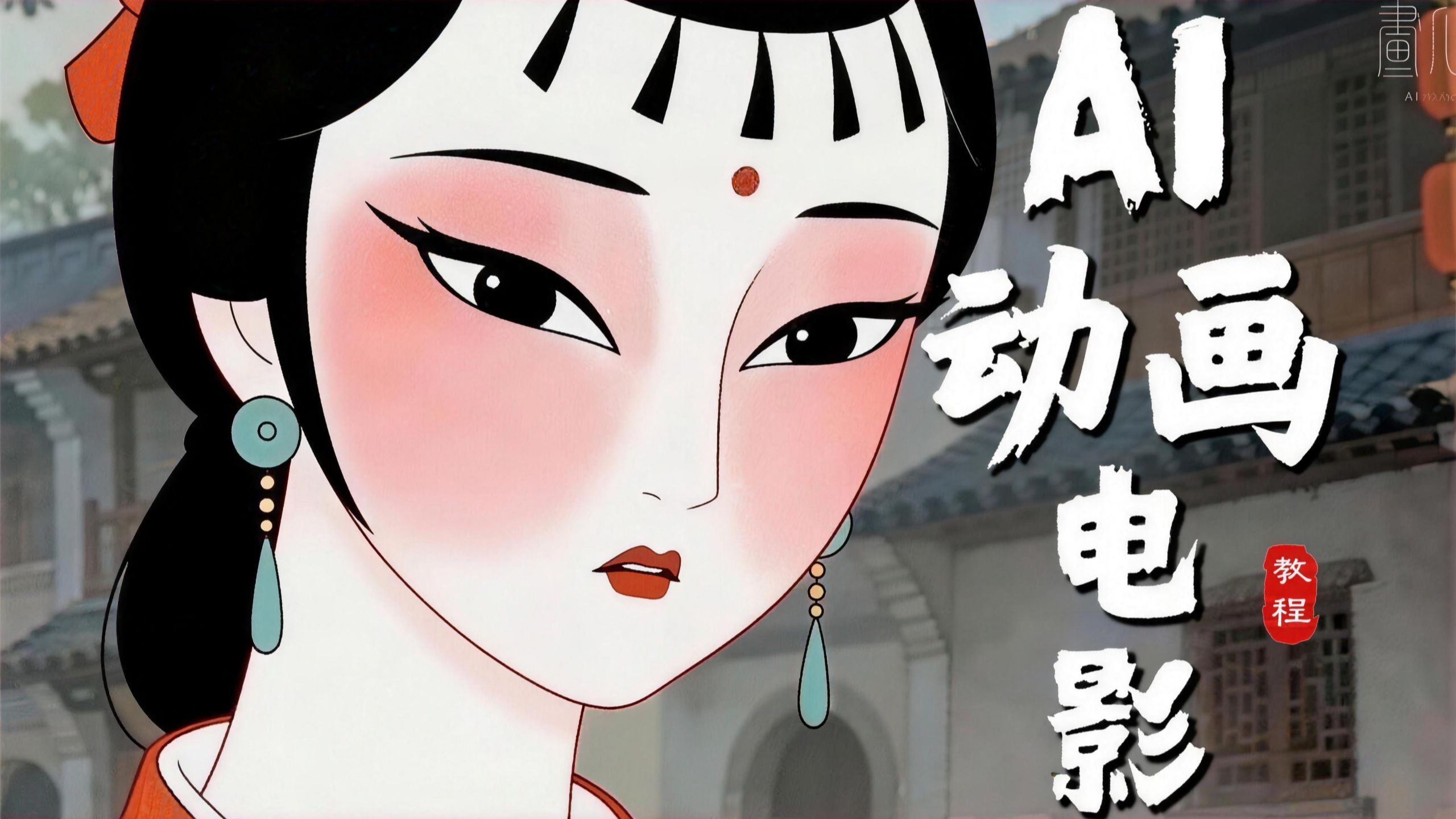 【AI动画教程】用AI做了上美风《聊斋》动画！手把手教你从0到1制作AI动画！无需付费，你想要的都一键直出！全程干货无废话！轻松学会！