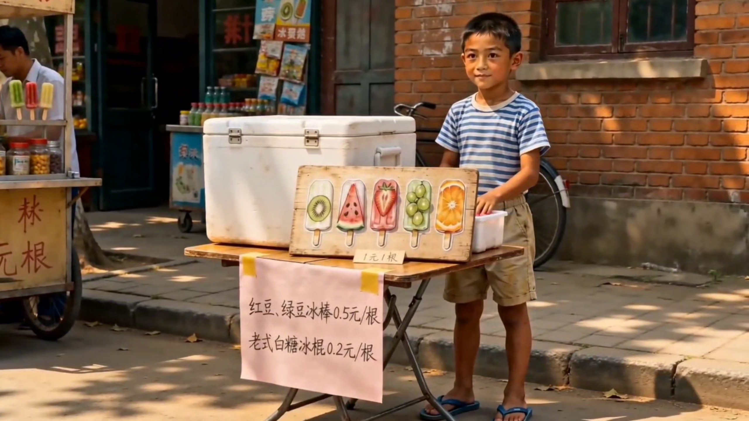 被渣之后我竟然重生了！》第十集，又名回到90年代我卖冰棒发家致富！
