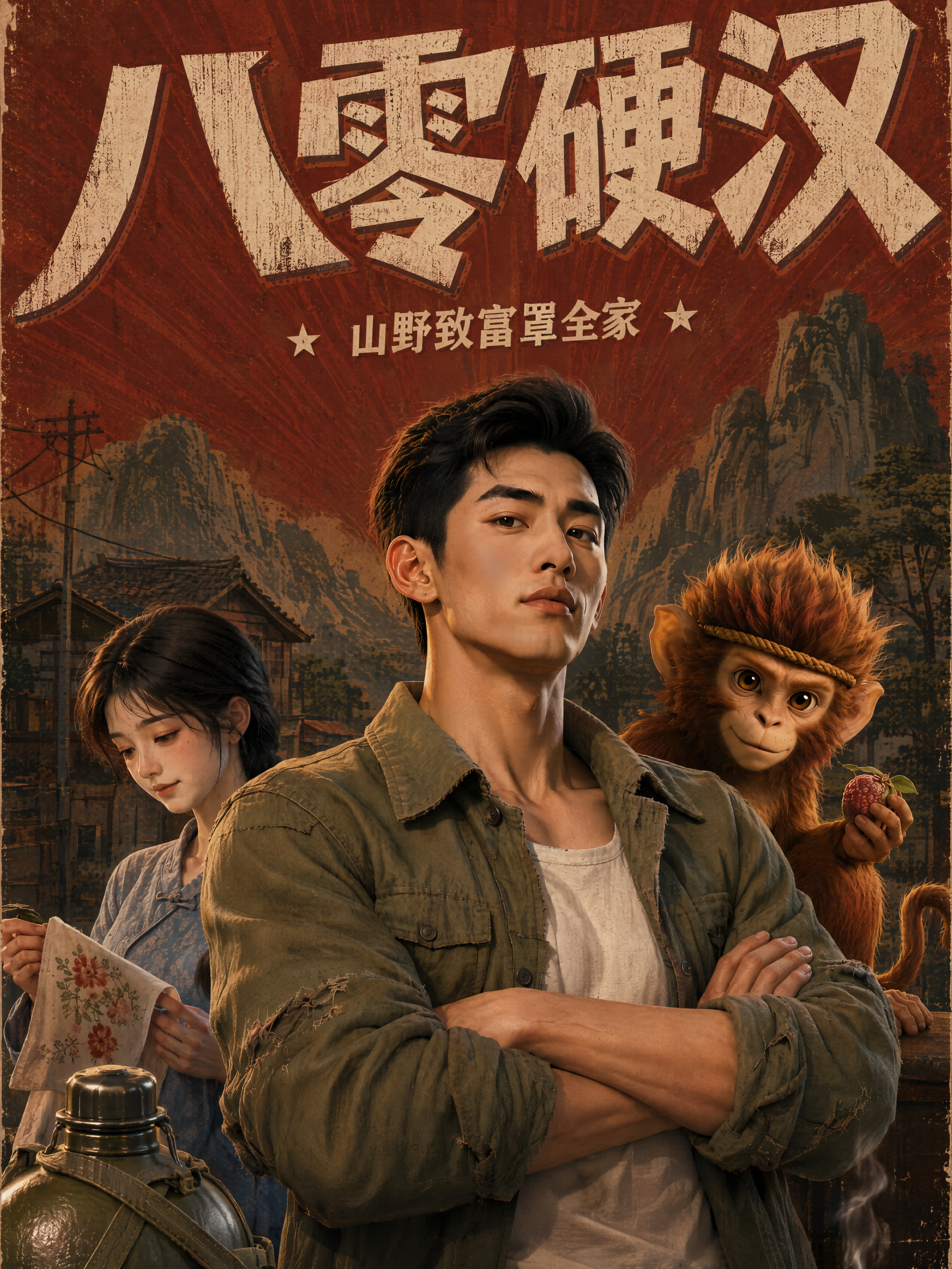 八零硬汉：山野致富罩全家