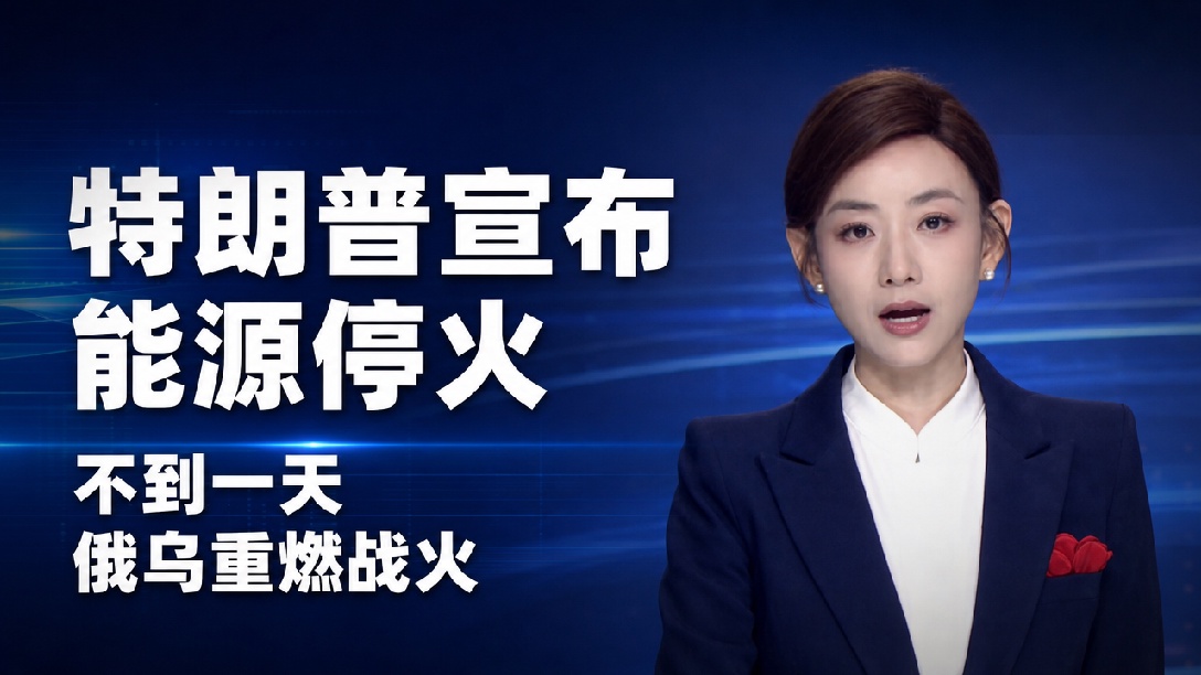 特朗普高调宣布俄乌“能源停火” ，不到24小时双方又“互炸”（编辑：伟博）