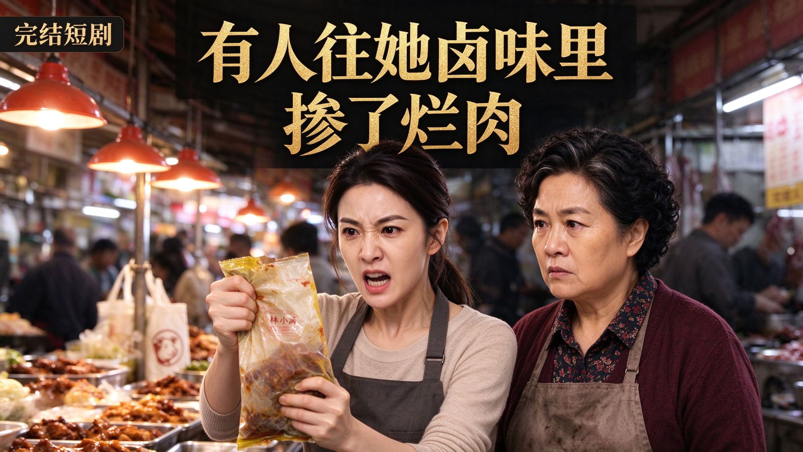 【完结短剧】苦心经营十年的招牌，被一袋烂肉毁了
