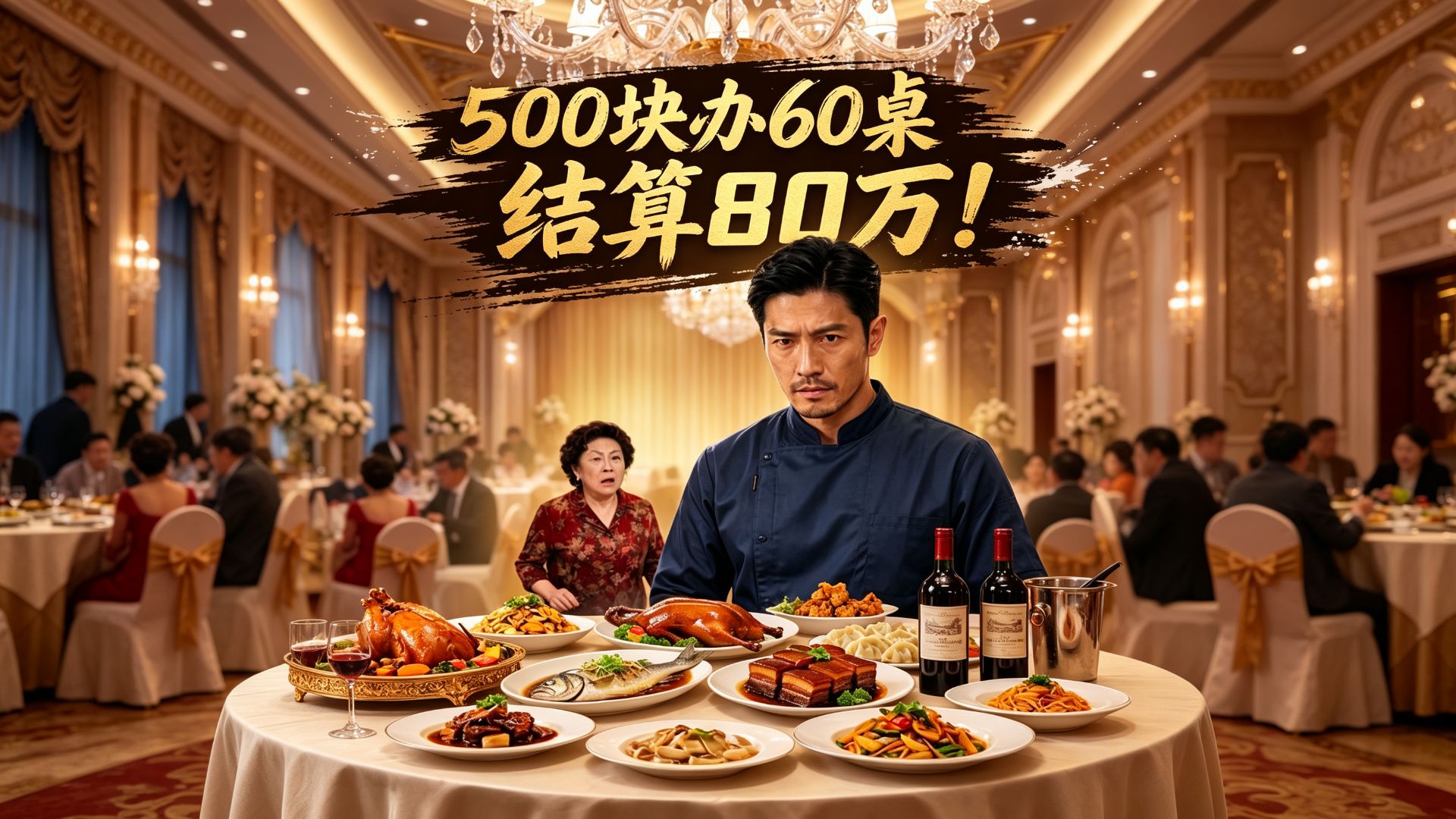 【完结短剧】500 块办 60 桌升学宴，结算 80 万傻了