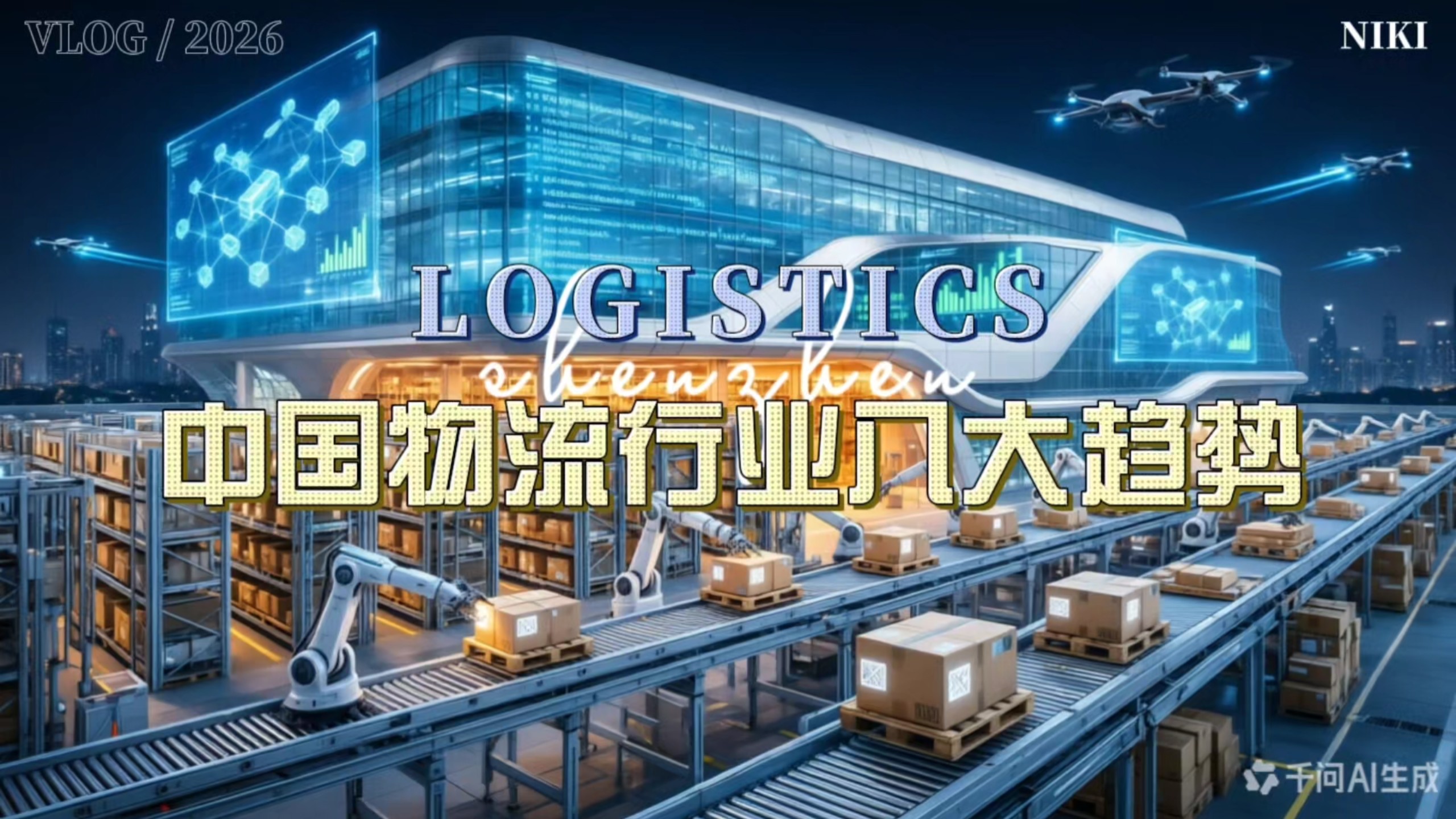 中国物流行业八大趋势#物流 #供应链 #AI #精益物流 中国物流未来发展趋势