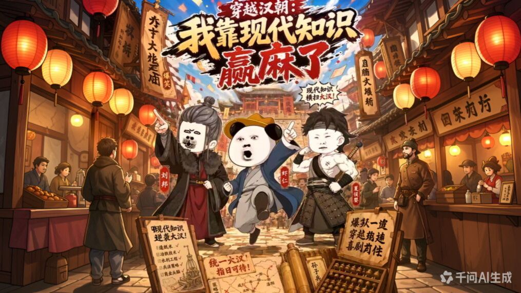 一口气看完《穿越汉朝：我靠现代知识赢麻了》全集免费，1-198集 荃集完整版 免费爽看（官方授权）无删减大结局》1-198集 荃集免费 （一口气看完大结