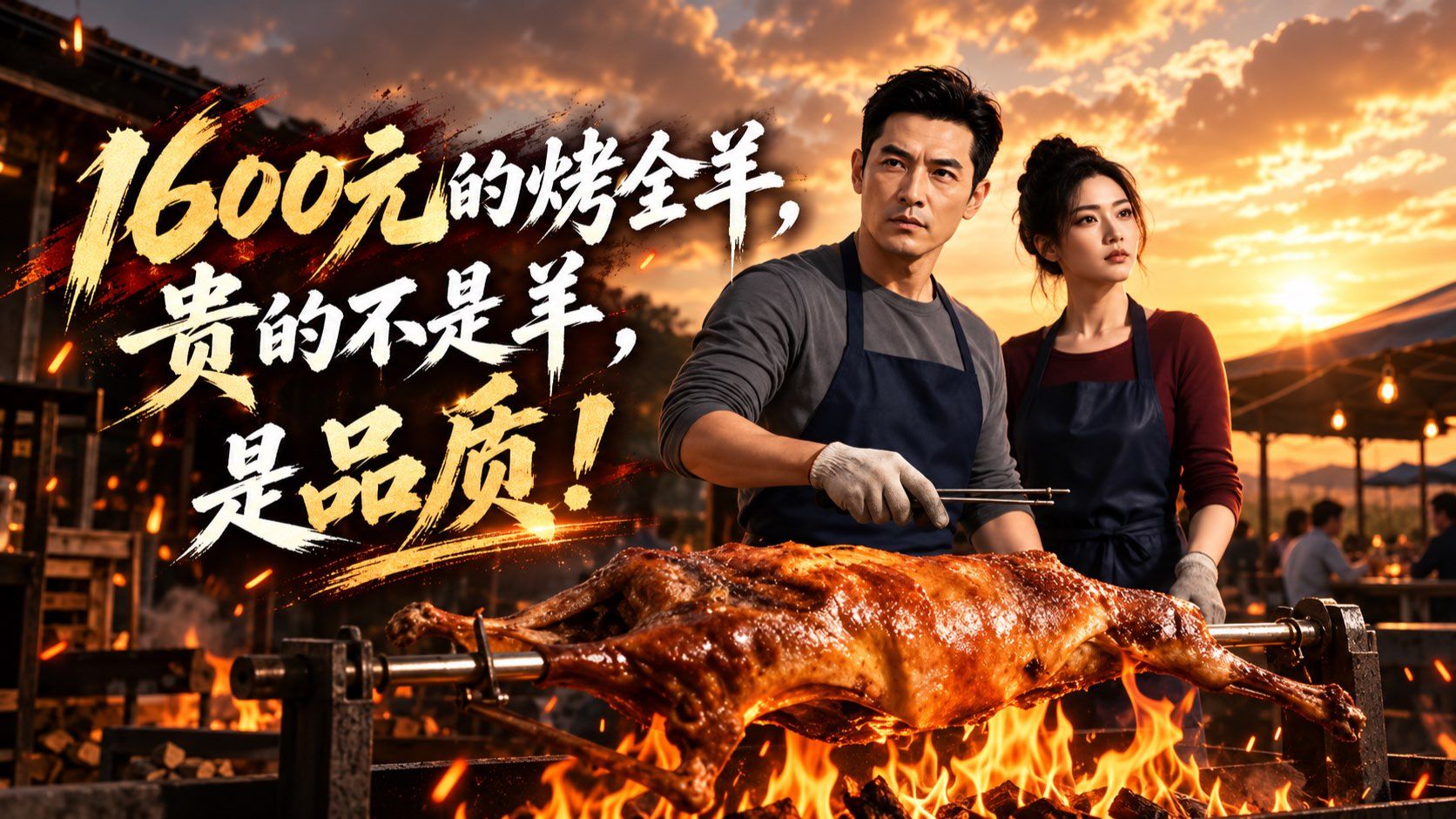 【完结短剧】低价烤羊抢走生意，他守住用料和分量重新做起来，贵的不是羊，是品质！