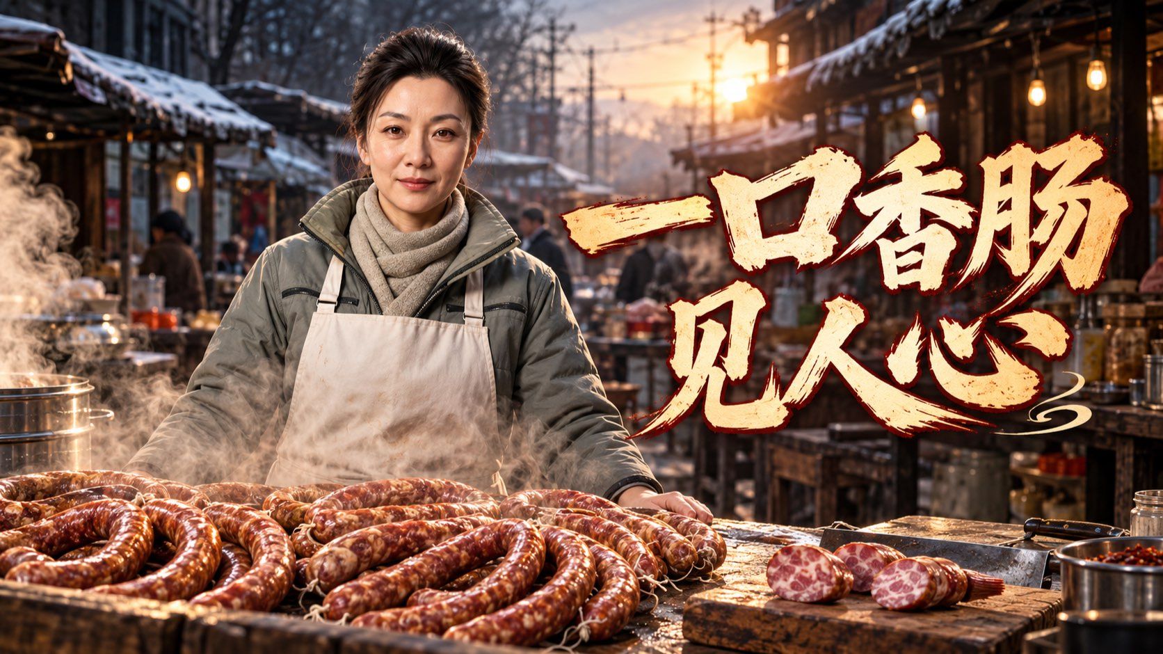 【完结短剧】香肠涨价被质疑，她坚持新鲜制作让顾客吃得放心