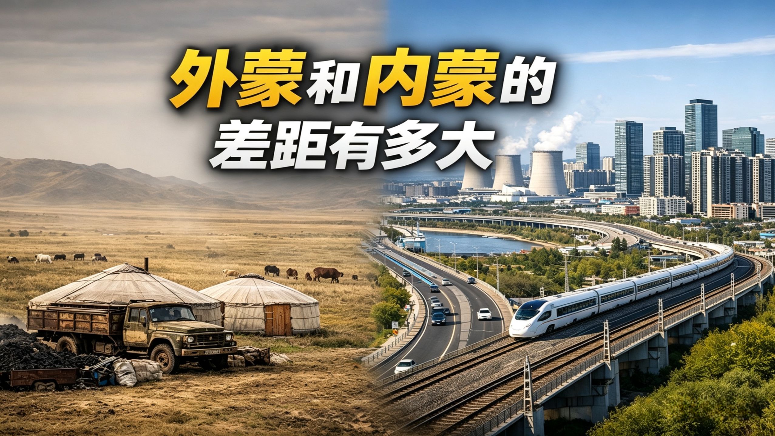 外蒙和内蒙的差距有多大