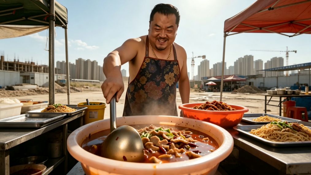 【自制已完结】退伍炊事兵工地卖良心盒饭，却被隔壁劣质低价餐抢走全部客源！