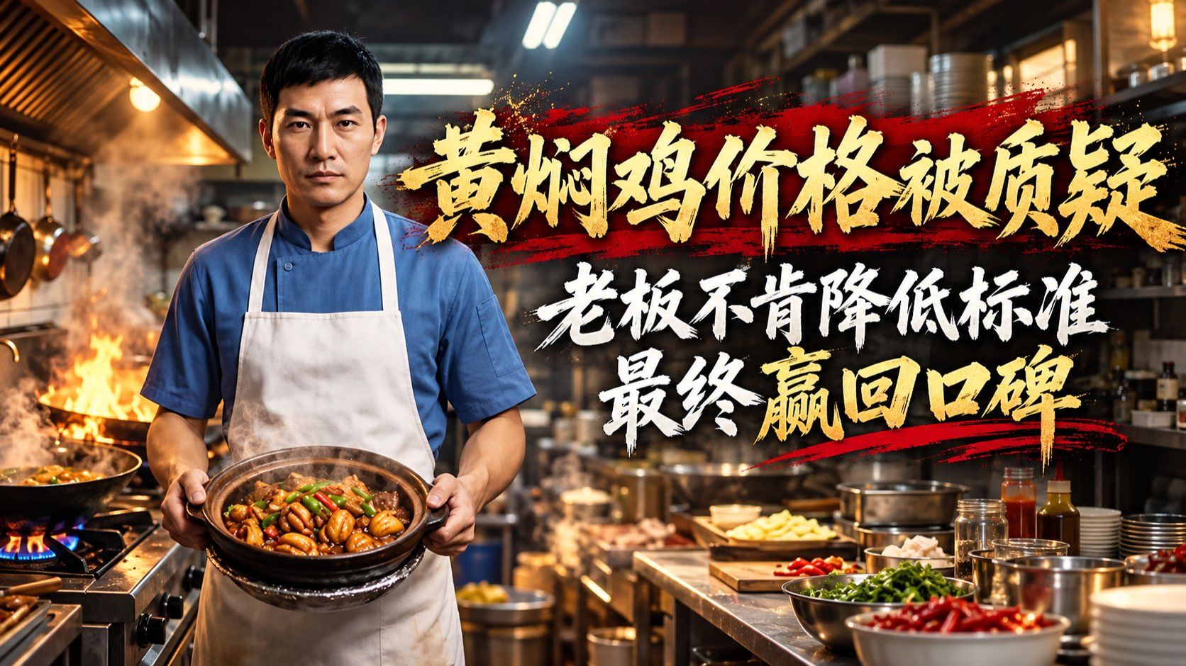 黄焖鸡价格被质疑，他不肯降低食材标准，最终赢回口碑