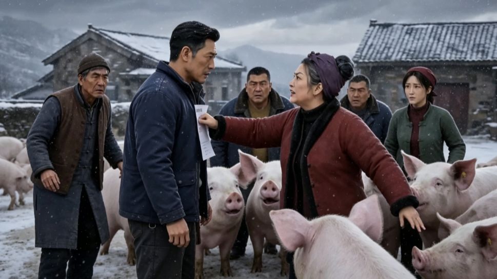 【自制已完结】收猪人八块五被骂黑心，外地贩子十三块包饲料村民哄抢，腊月封路猪饿瘦了村民悔不当初！