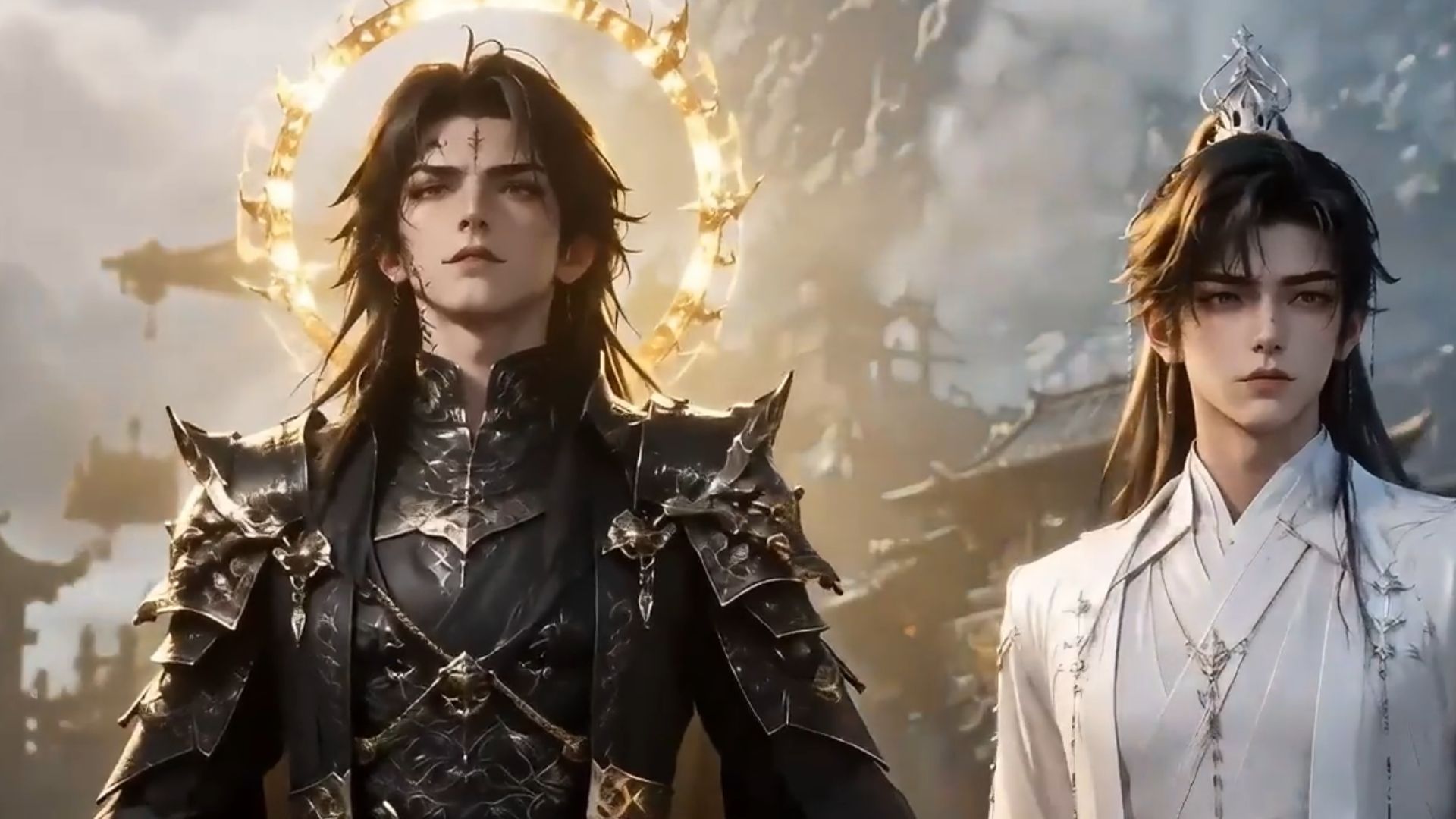 师傅你管这是天下第一魔头的标志，这都功德成圣了。谁家魔头是金光闪闪的。