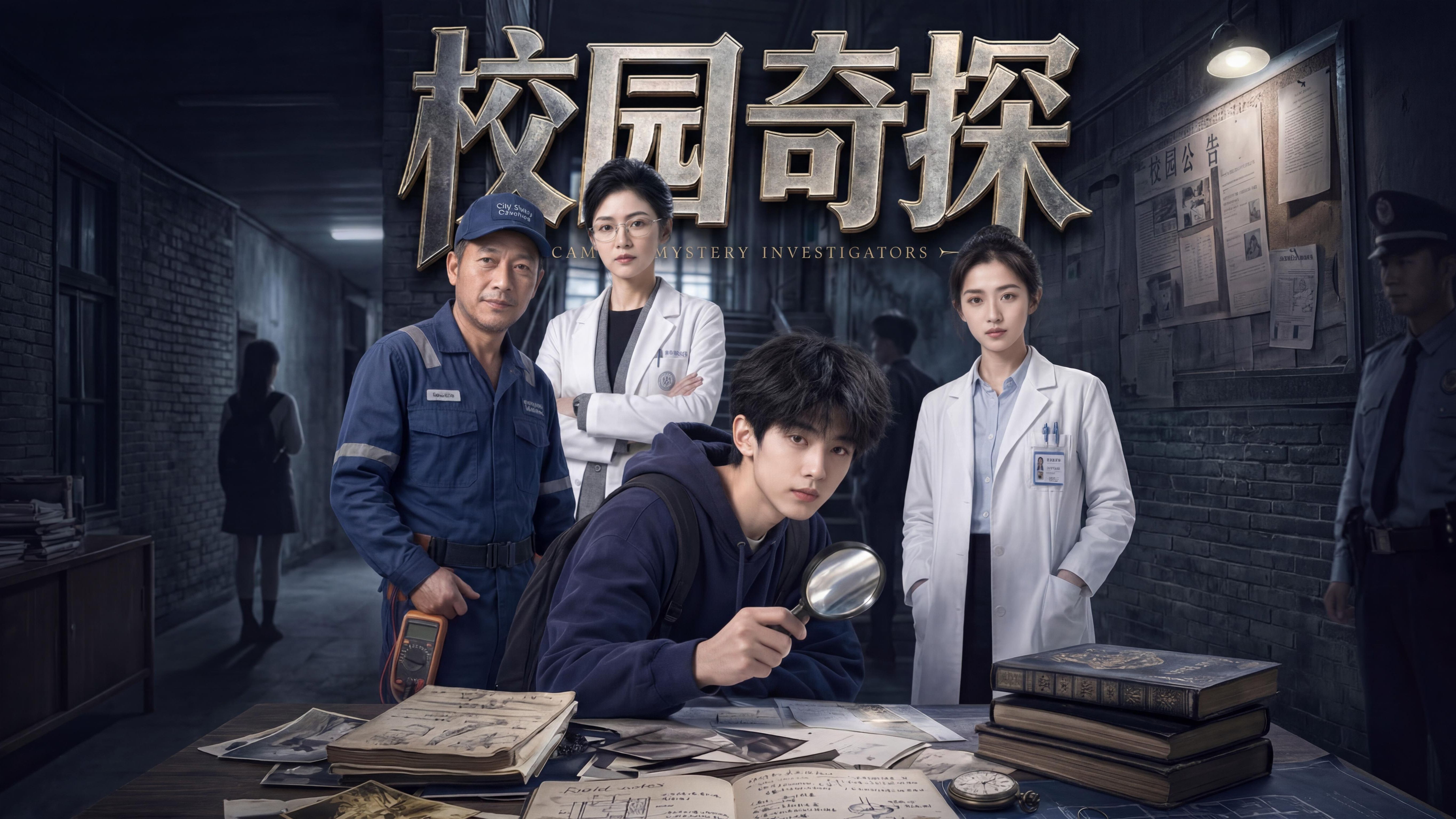 一口气看完《校园奇探》物理系新生顾宁因实验室仪器损毁奇案结识林盏、周岚与张师傅，四人成立安全探案组！【全集】