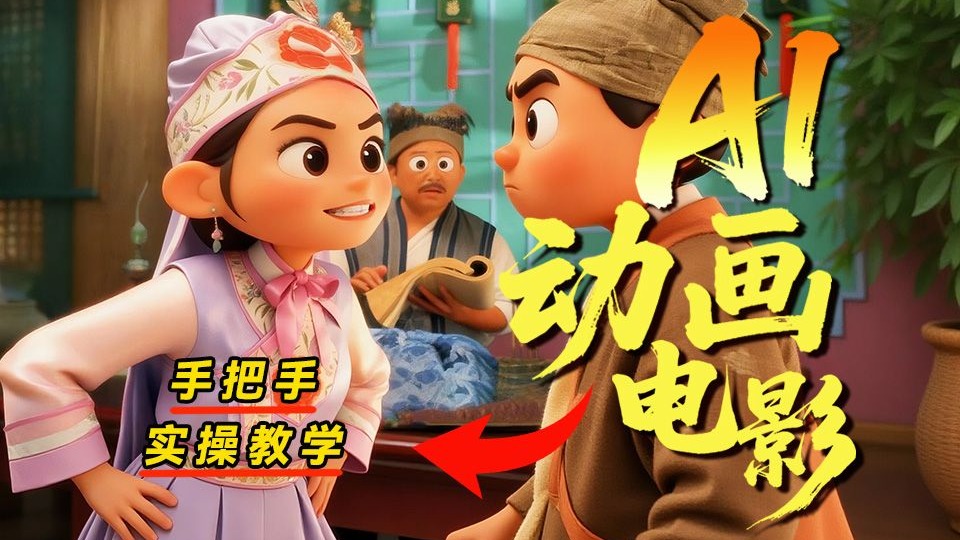 【保姆级教程】全风格保持人物一致性，从零开始手把手教学！听完就能自己做AI动画短片！豆包+即梦AI+剪辑玩转AI短剧赛道（附文档）