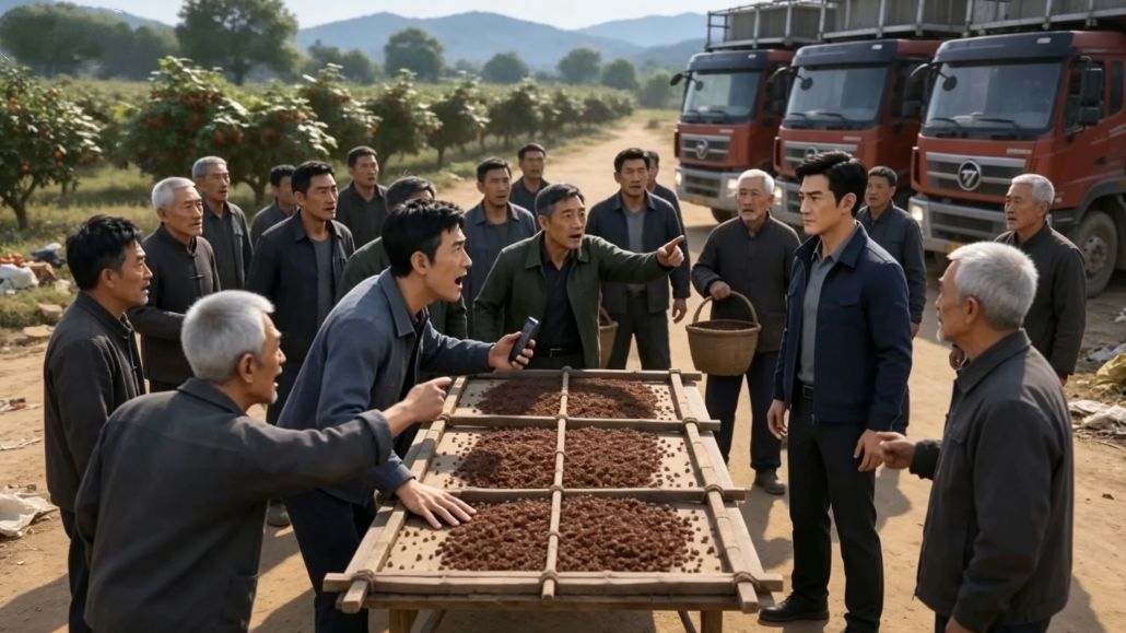 我带烘干车18元保底收新鲜花椒，村霸煽动漫天要价，大雨过后全村悔断肠！