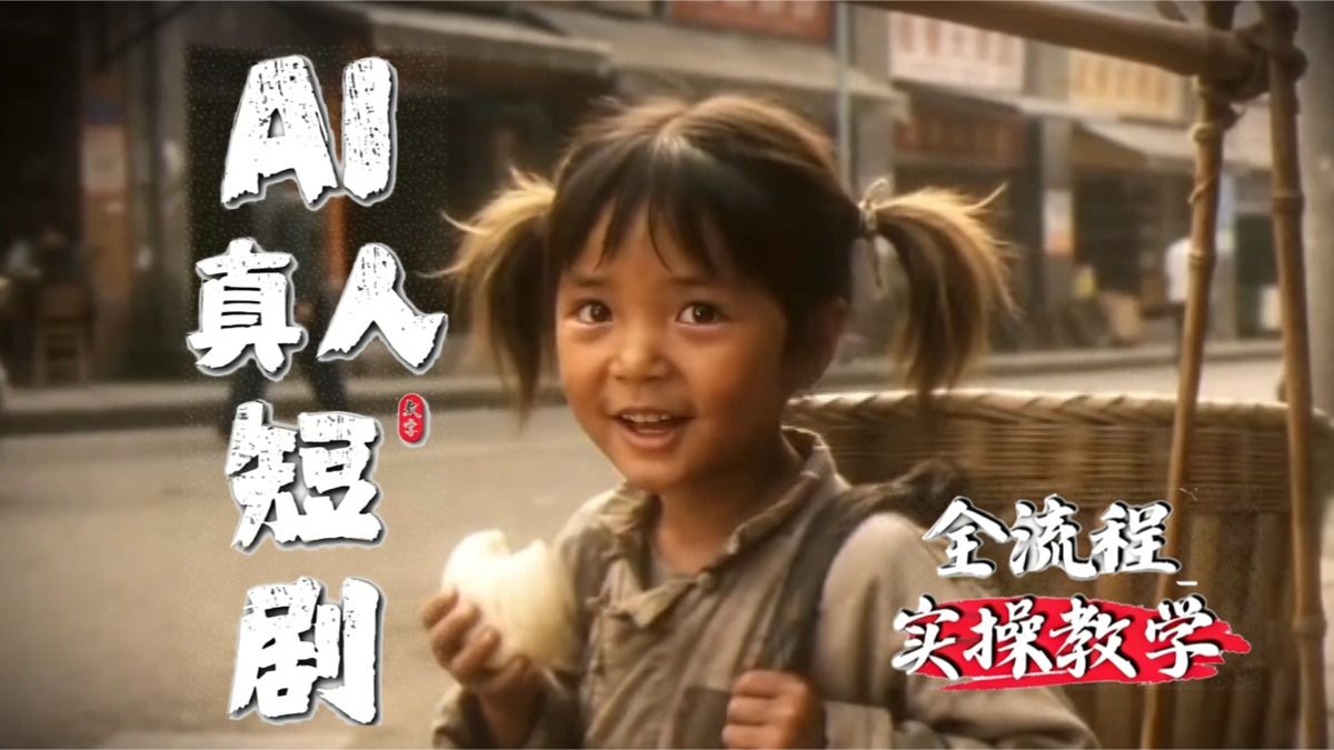 AI真人短剧实操教程（2026全新AI短剧教程）AI视频教程+即梦AI教程+ComfyUI教程+AI教程+AI漫剧制作全教程+AI视频生成教程+AI生成视频教程