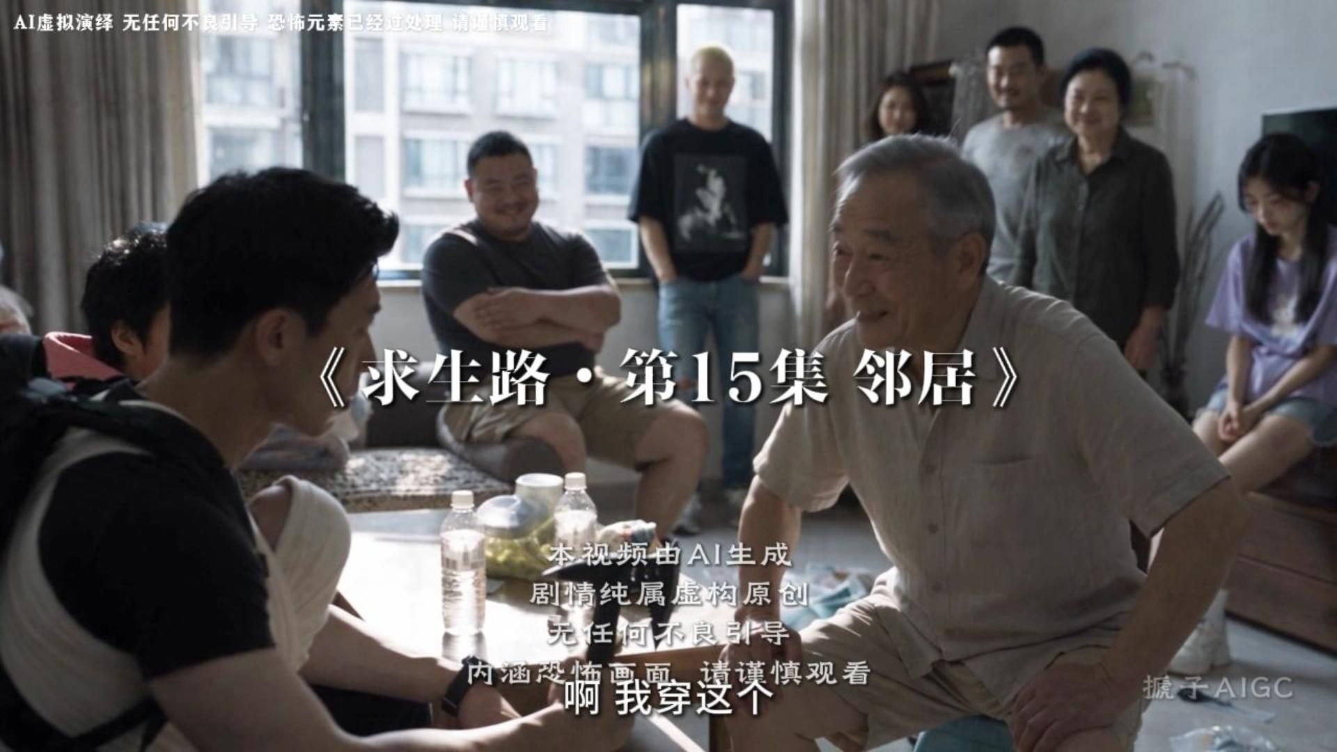 《求生路》第15集 邻居小妹竟然要被这胖子，普通人在末日真的没有活路吗？【AI全民制作人】