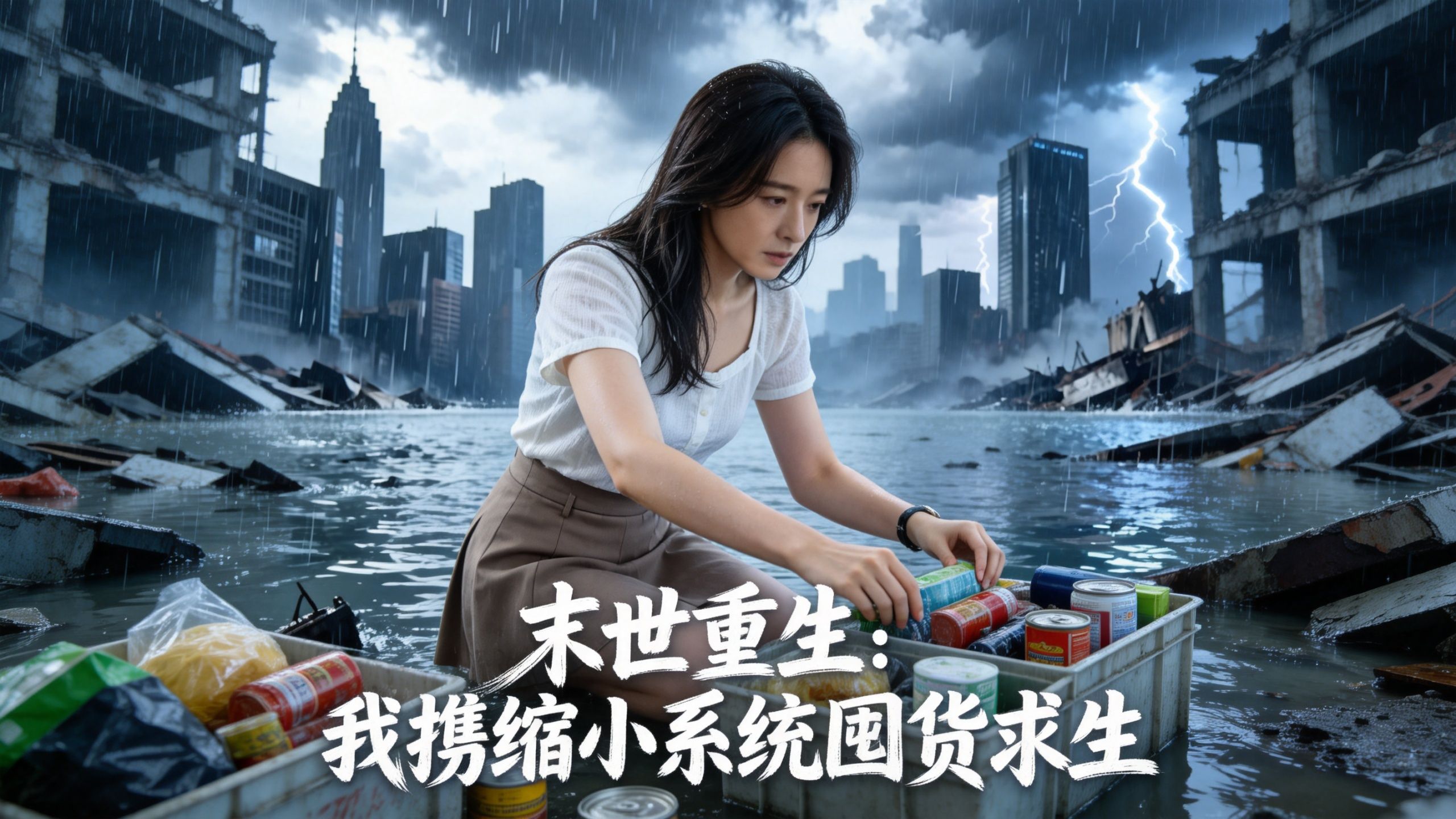 【完结短剧】末世重生：我携缩小系统囤货求生