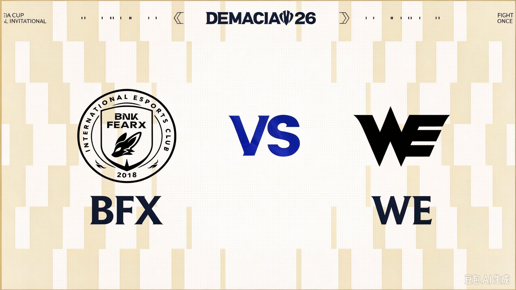 【2026德玛西亚杯】决赛10月17日 BFX vs WE