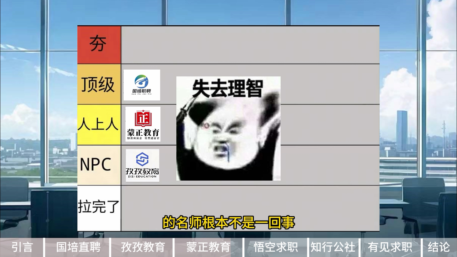 热门央国企求职机构大测评
