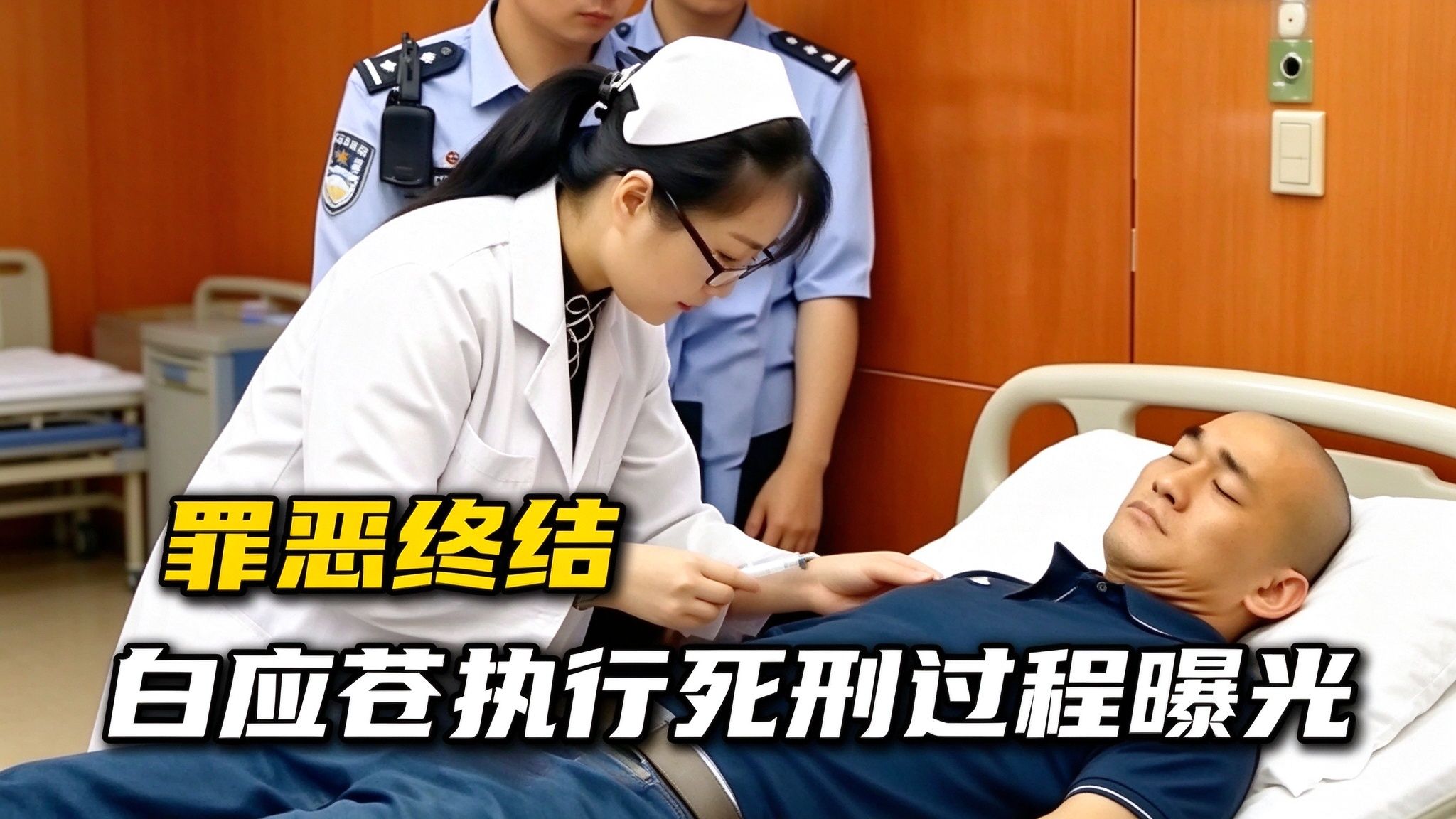 白应苍被执行死刑，临终前吃饱“断头饭”，三针注射送他上路！