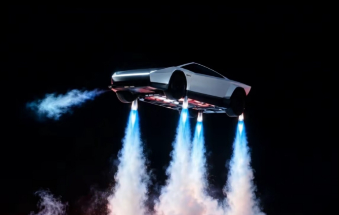 马斯克发布会飞的汽车！特斯拉Roadster 震撼全网