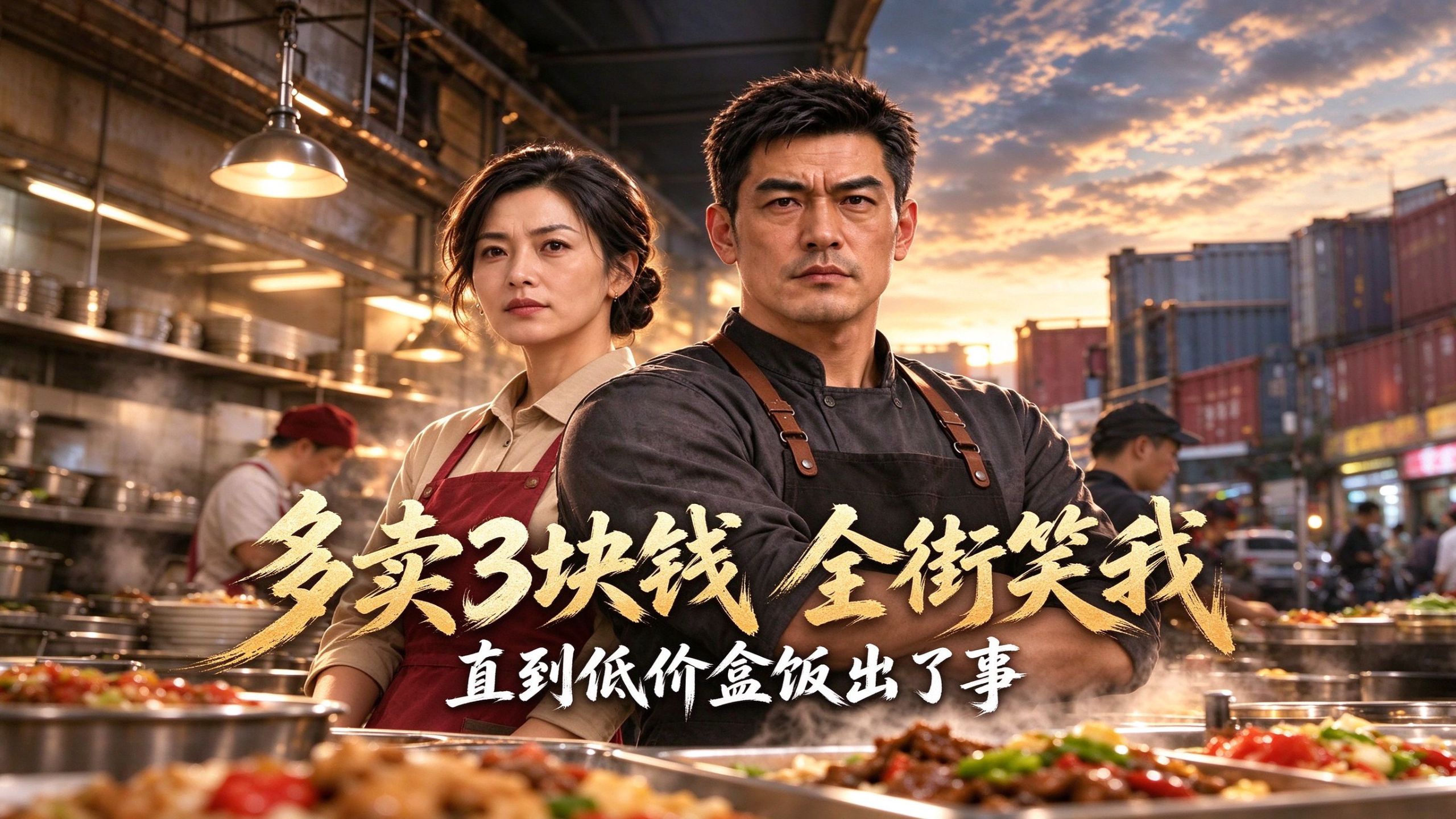 不烧心系列丨多卖 3 块钱全街笑我，直到低价盒饭出了事【AI全民制作人】