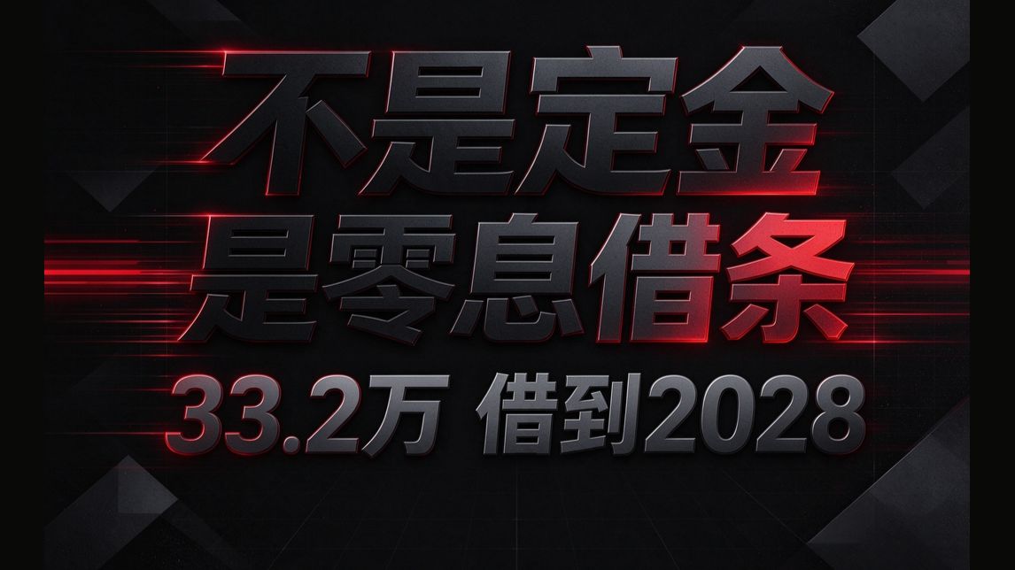 特斯拉Roadster：33.2万不是定金，是借条