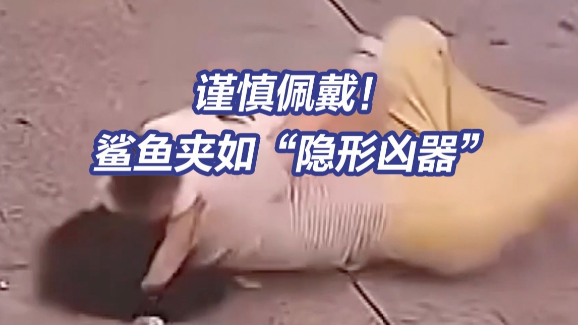 谨慎佩戴！伤人事件频发，鲨鱼夹成“隐形凶器”