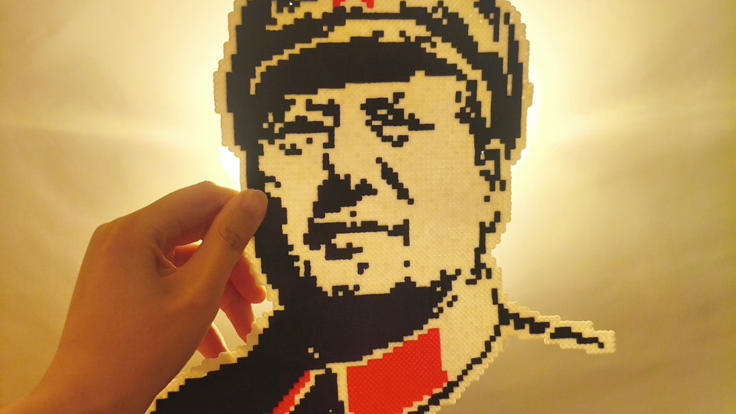 拼豆日记3｜一万年太久，只争朝夕！致敬伟大领袖毛主席！
