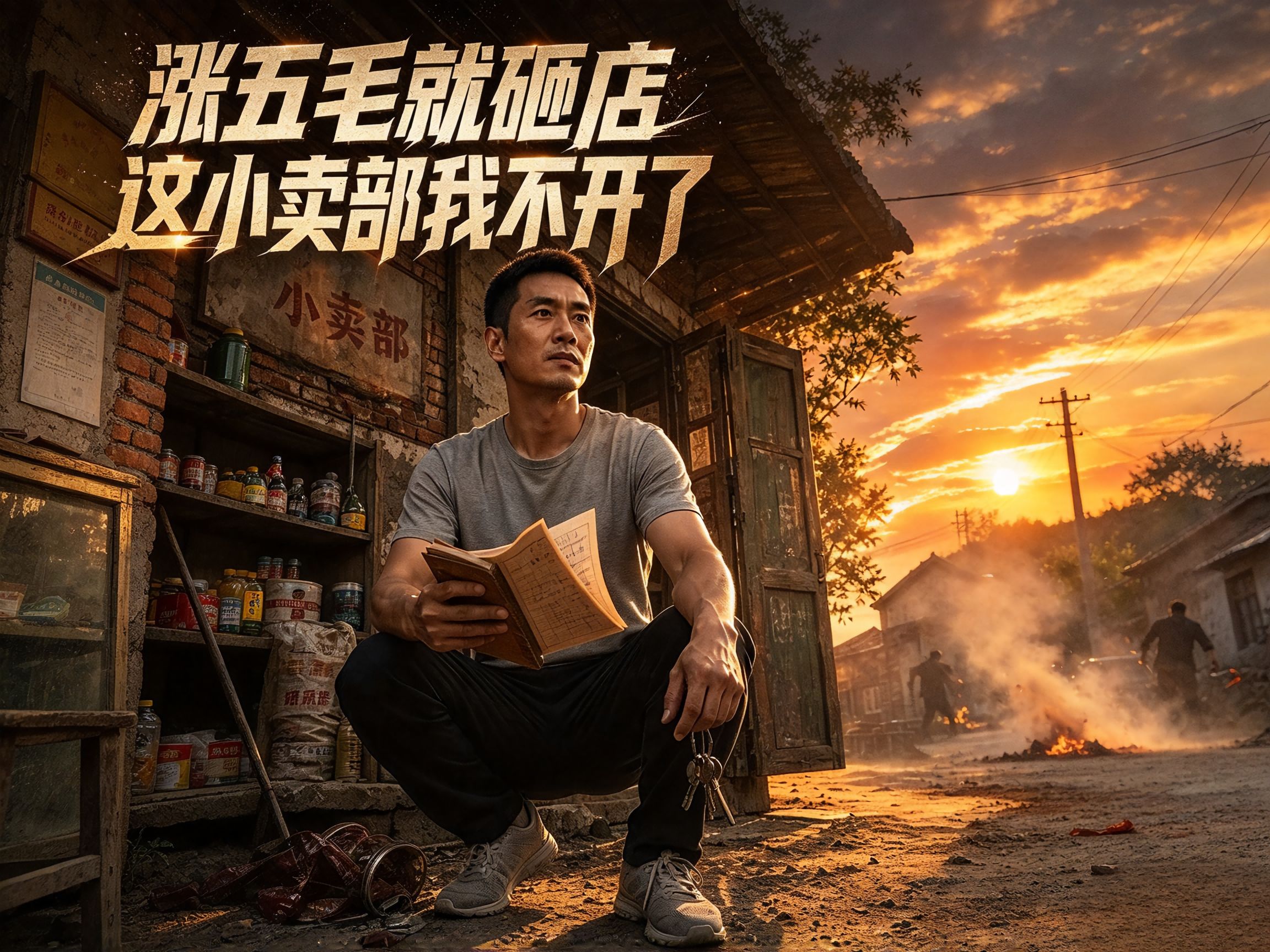 涨五毛就砸店这小卖部我不开了 第二集 进货涨价五毛