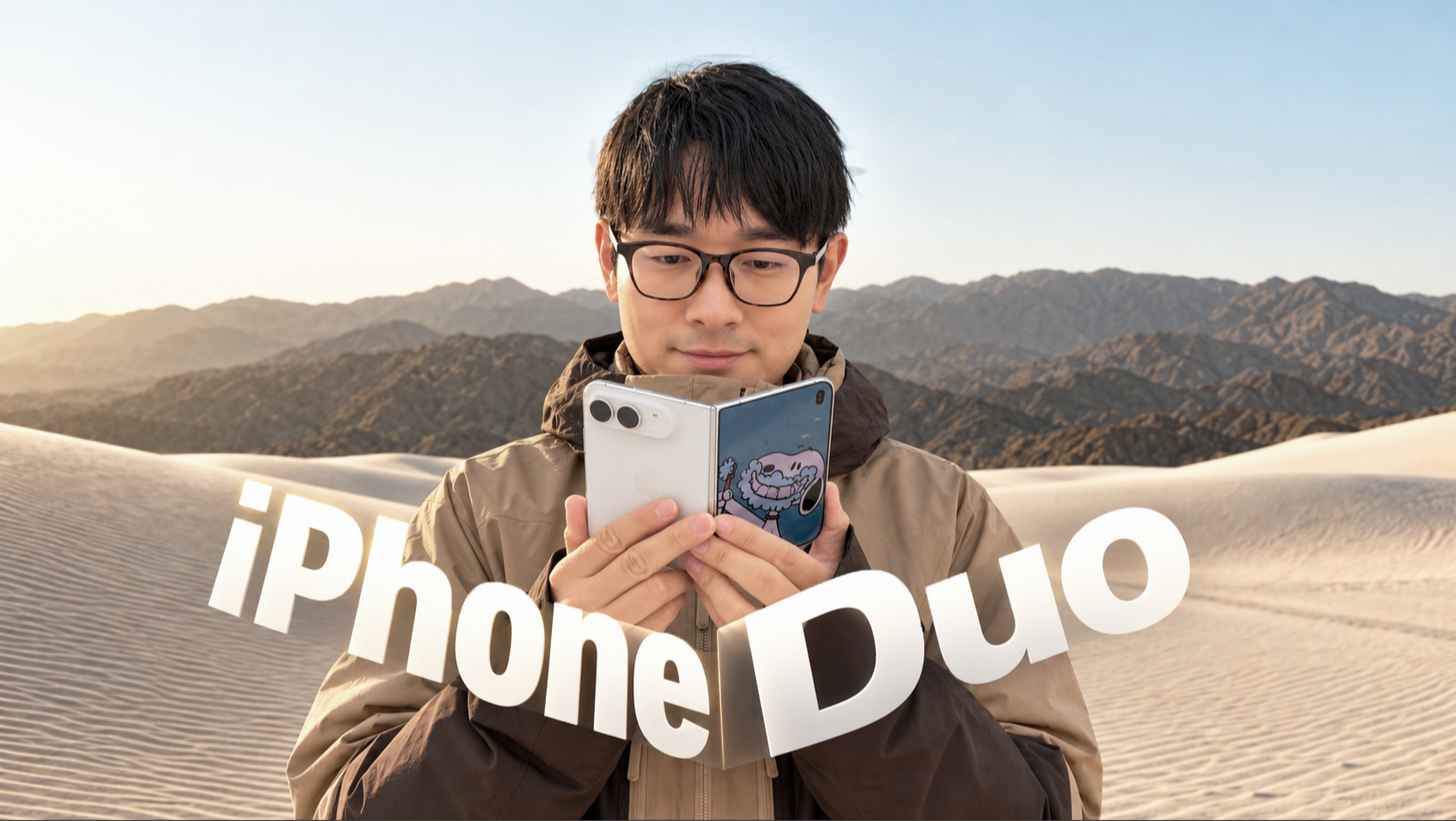 当我拿到iPhone Duo…