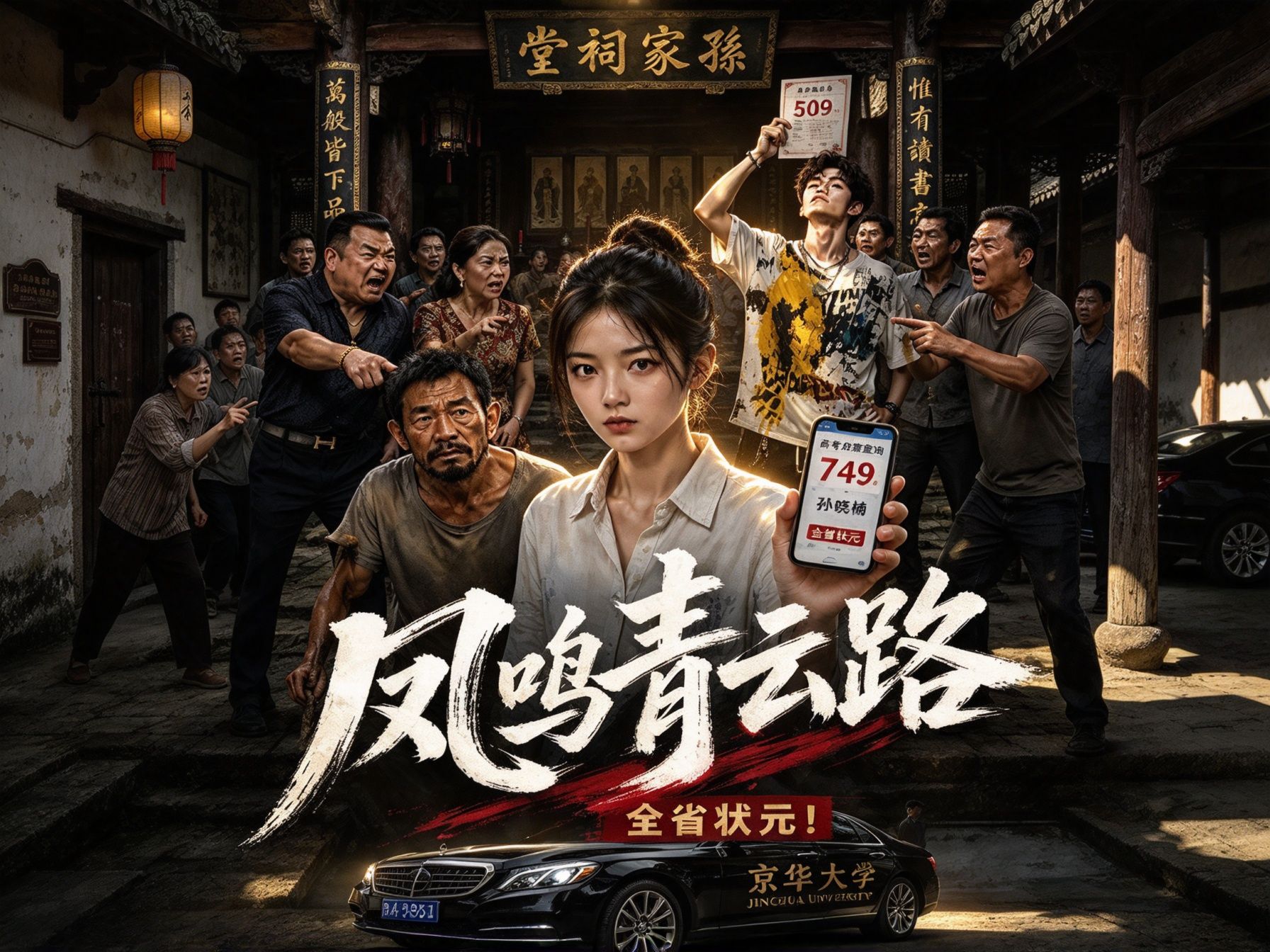 《凤鸣青云路》第2集：仗分数耀人，肆意在祠堂炫耀