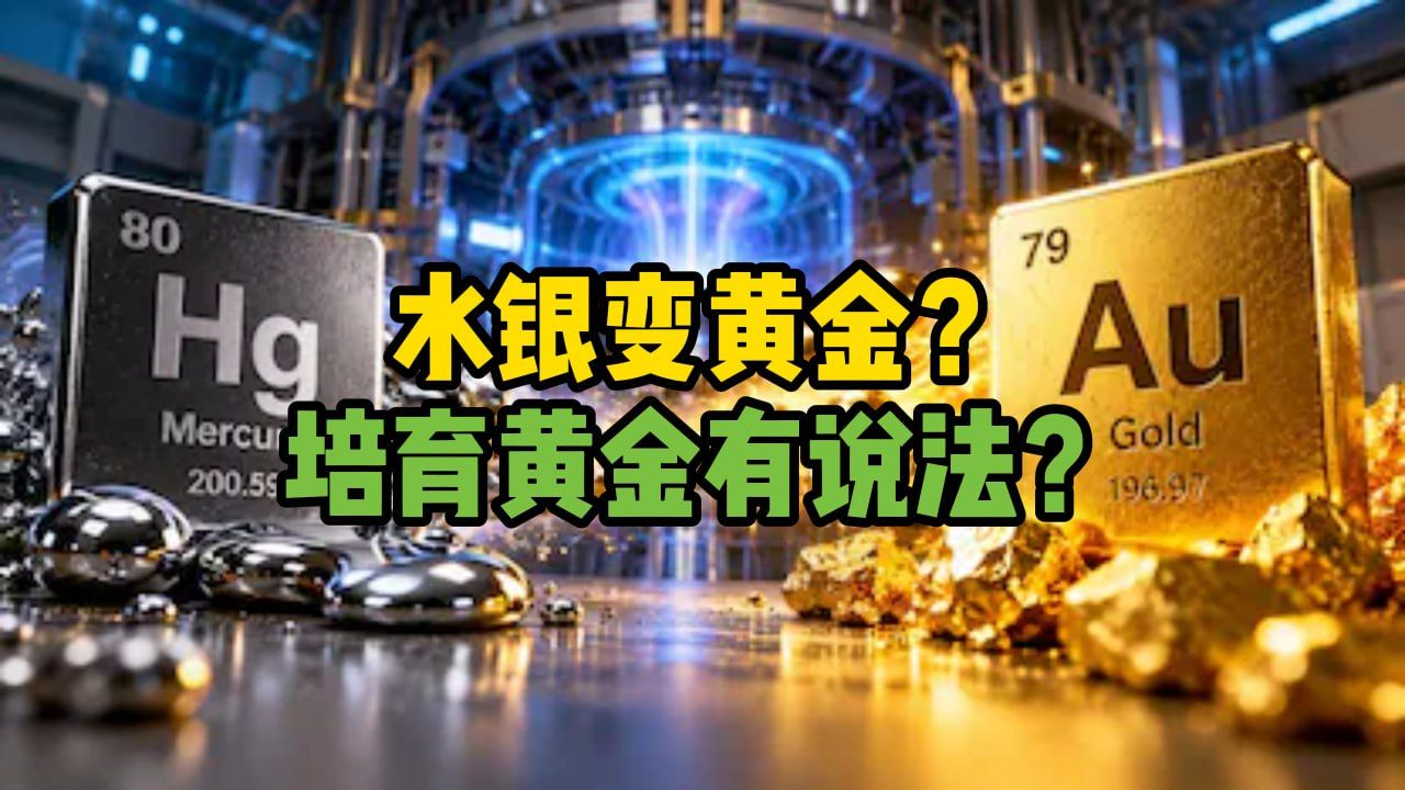 实验室培育黄金 美国一公司宣布成功将水银转化成稳定黄金